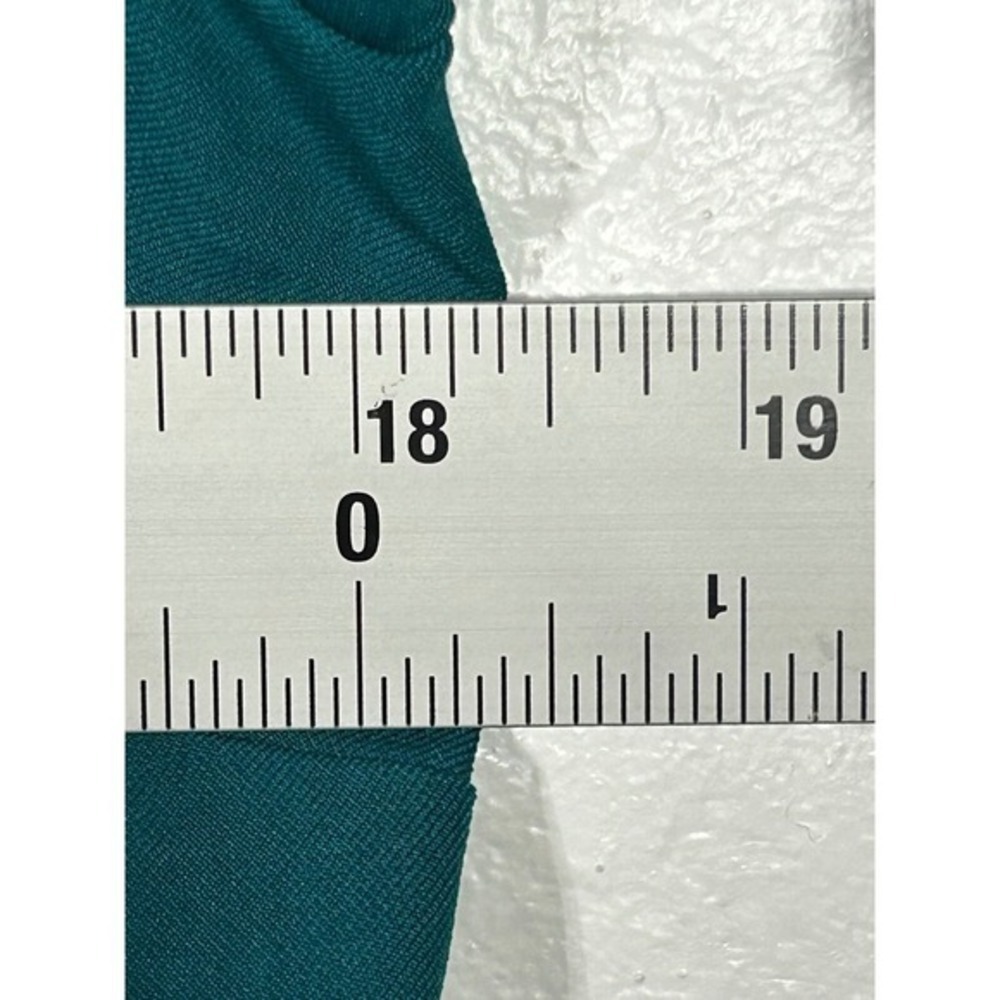 Banana Republic Teal Square Neck Bell Sleeve Shift Dress Size S - Picture 6 of 8
